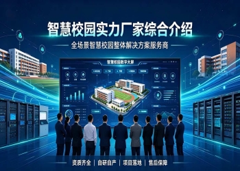 智慧校园实力厂家综合实力：全场景智慧校园整体解决方案服务商