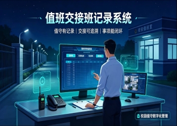 值班交接班记录系统：规范值守流程，实现闭环高效管理