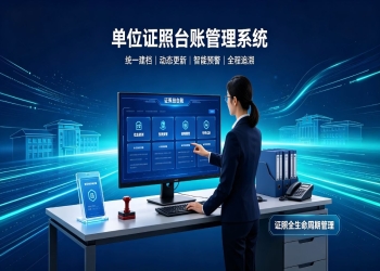 单位证照台账管理系统：标准化电子台账，实现证照全生命周期合规管理