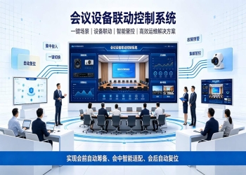 会议设备联动控制系统：智慧会议室智能管控与高效运维解决方案
