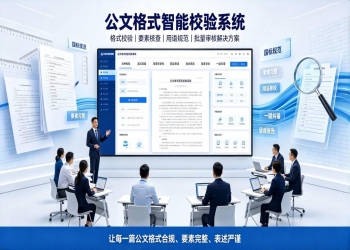公文格式智能校验系统：党政公文标准化审校与格式纠错解决方案