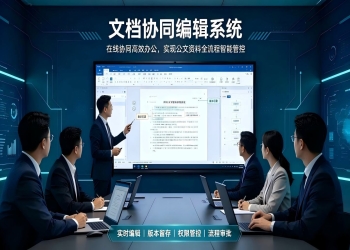 文档协同编辑系统：实现公文资料全流程智能管控