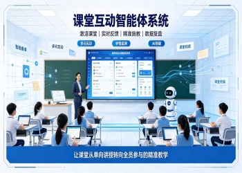 课堂互动智能体系统：智慧课堂教学平台