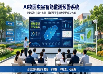 AI校园虫害智能监测预警系统：智慧校园绿植病虫害实时监测与提前防治解决方案