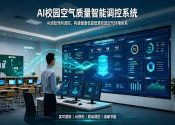AI校园空气质量智能调控系统：构建健康低碳智慧校园空气环境体系