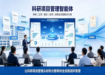 科研项目管理智能体：项目全流程管控与科研数字化解决方案