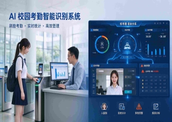 AI校园考勤智能识别系统：多模态身份核验与考勤数据分析解决方案