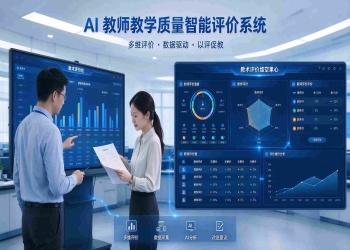 AI教师教学质量智能评价系统：教学质量画像解决方案