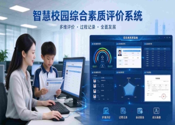 智慧校园综合素质评价系统：过程记录与成长画像解决方案