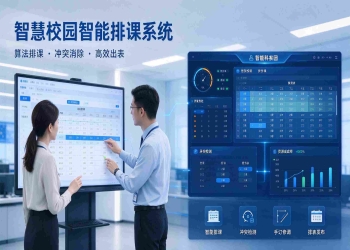 智慧校园智能排课系统：智能算法排课，冲突检测与课表管理解决方案