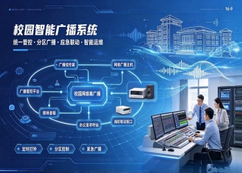 校园智能广播系统：应急广播与远程管控解决方案