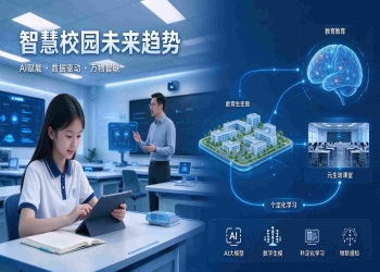 智慧校园未来趋势：AI大模型，数据驱动与数字孪生发展方向