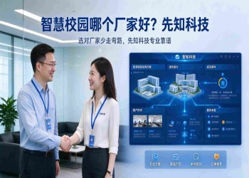 智慧校园哪个厂家好：认准贵州先知科技，本地化服务更可靠