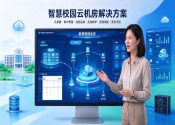 智慧校园云机房解决方案：改造传统机房，赋能信息化教学升级