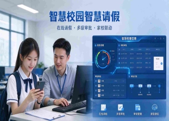 智慧校园智慧请假：在线申请，流程审批与考勤联动解决方案
