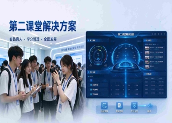 第二课堂解决方案：学分认定与育人过程管理解决方案