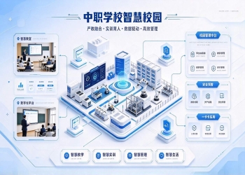 中职学校智慧校园：教学实训一体，管理服务协同解决方案
