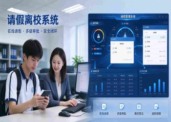 请假离校系统：离校全程监管与销假闭环解决方案