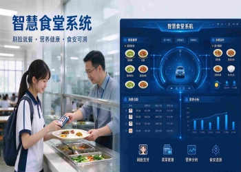 智慧食堂系统：智能结算与食品安全监管一体化解决方案