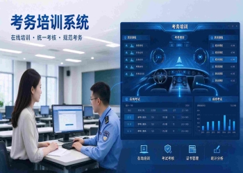 考务培训系统：考务组织高效与效果评估闭环解决方案