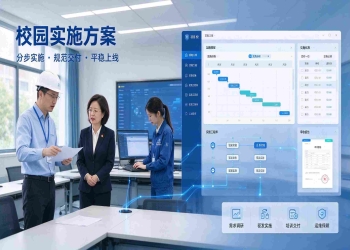 校园实施方案：实施推进有力与交付保障闭环解决方案
