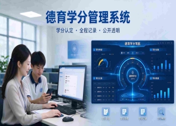 德育学分管理系统：认定记录规范与育人激励精准解决方案