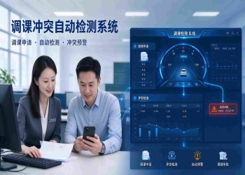 调课冲突自动检测系统：调课办理高效与课表编排科学解决方案
