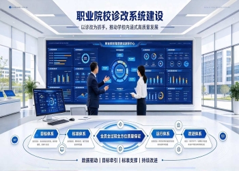 职业院校诊改系统建设方案：教学诊断改进平台解决方案