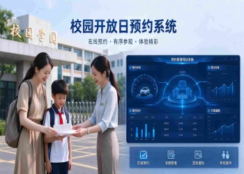 校园开放日预约系统建设方案：来访预约管理平台解决方案