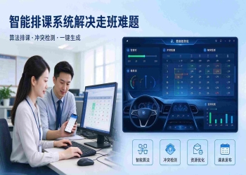 智能排课系统方案：走班教学智能排课平台解决方案