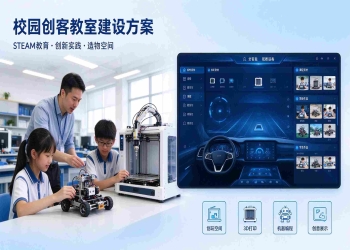 校园创客教室建设方案：校园创新实践教学空间解决方案