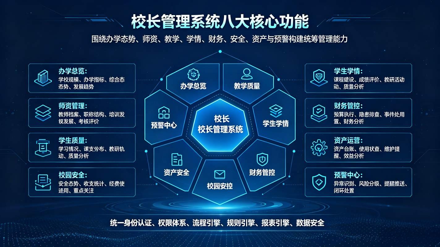 校长管理系统:校务统筹管控、智慧办学决策平台(图3) 校长管理系统:校务统筹管控、智慧办学决策平台(图3)