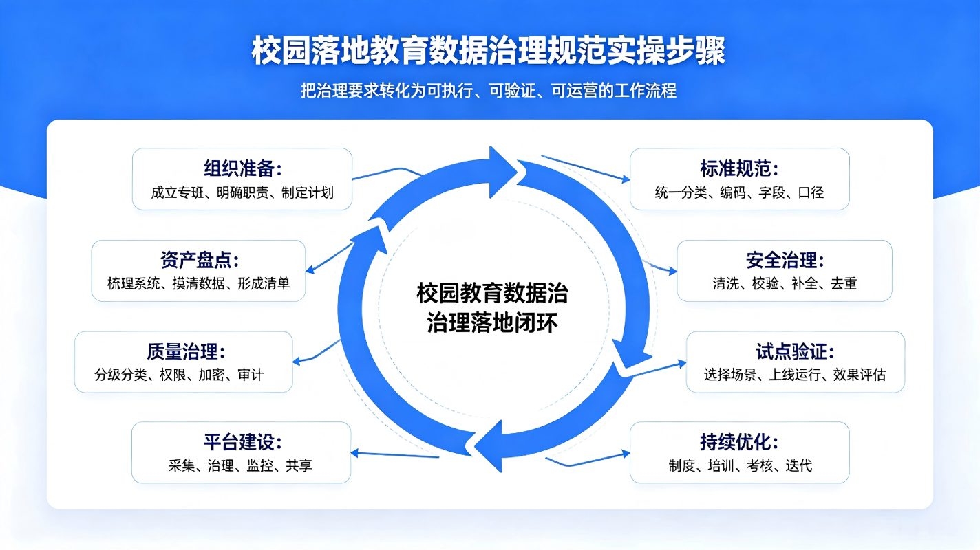 教育数据治理规范2026:标准体系、实施要求与落地方案(图3) 教育数据治理规范2026:标准体系、实施要求与落地方案(图3)