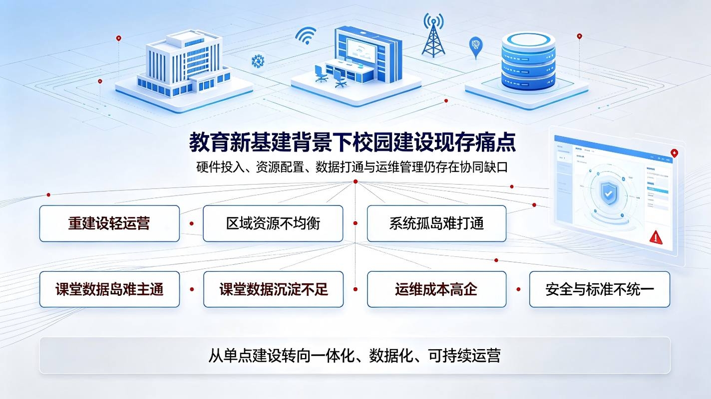 教育新基建下校园数据中台建设趋势(图1) 教育新基建下校园数据中台建设趋势(图1)