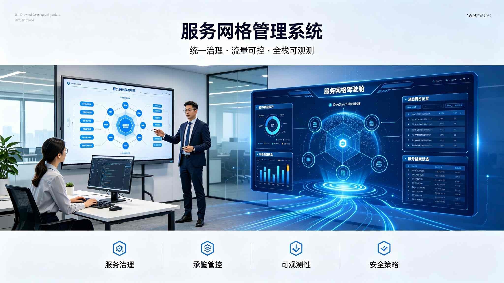服务网格管理系统:微服务全链路治理与智能运维解决方案(图1) 服务网格管理系统:微服务全链路治理与智能运维解决方案(图1)